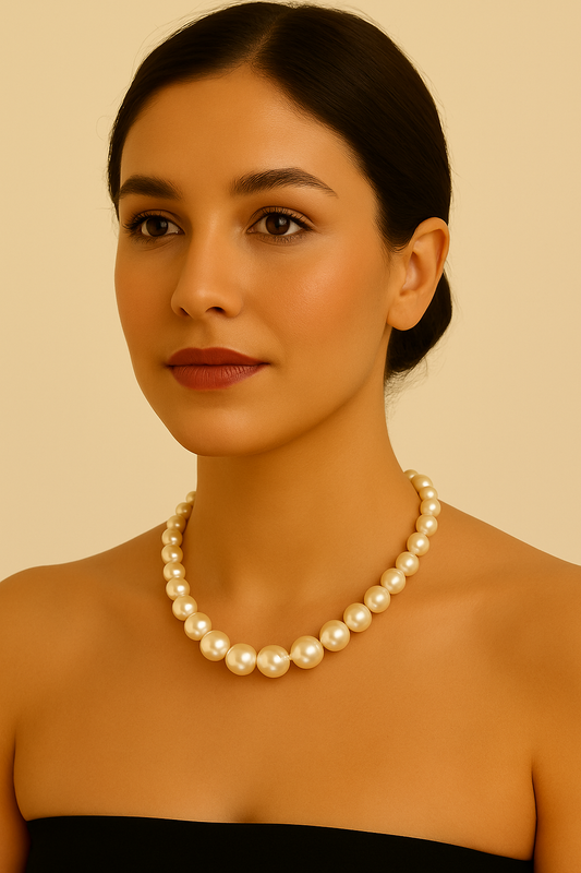 Charmed Lily Pearl Necklace