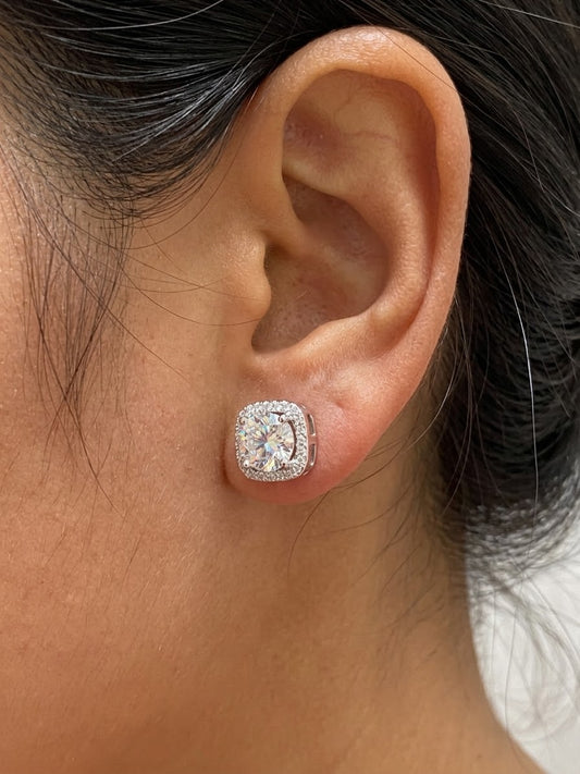 925 Sterling Silver Classic Stud Earrings