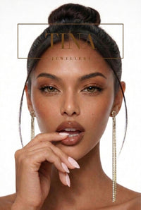 Long Tennis Earrings