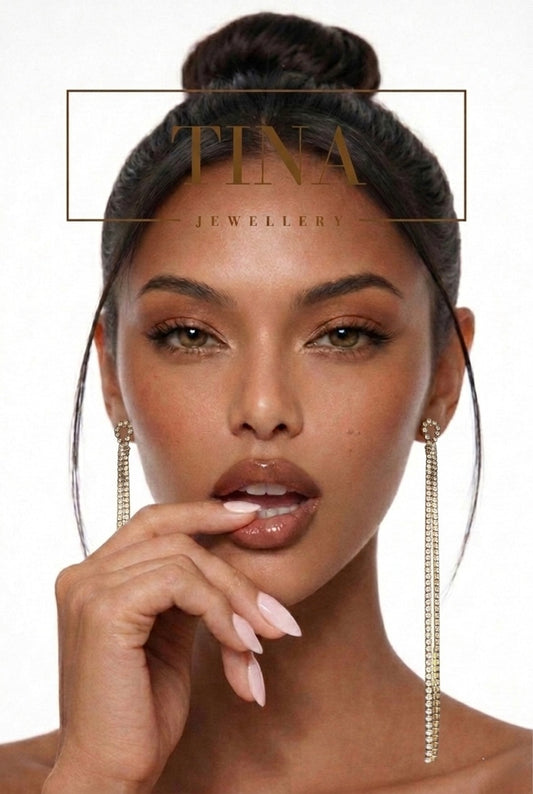 Long Tennis Earrings