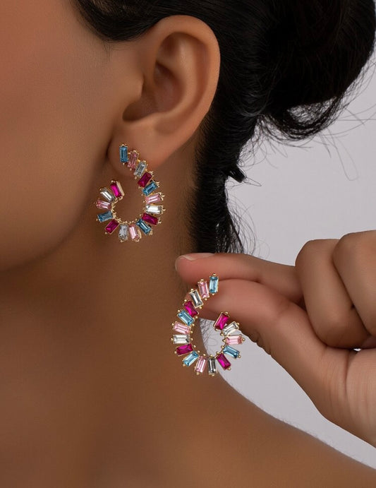 Multicolour Special Earrings