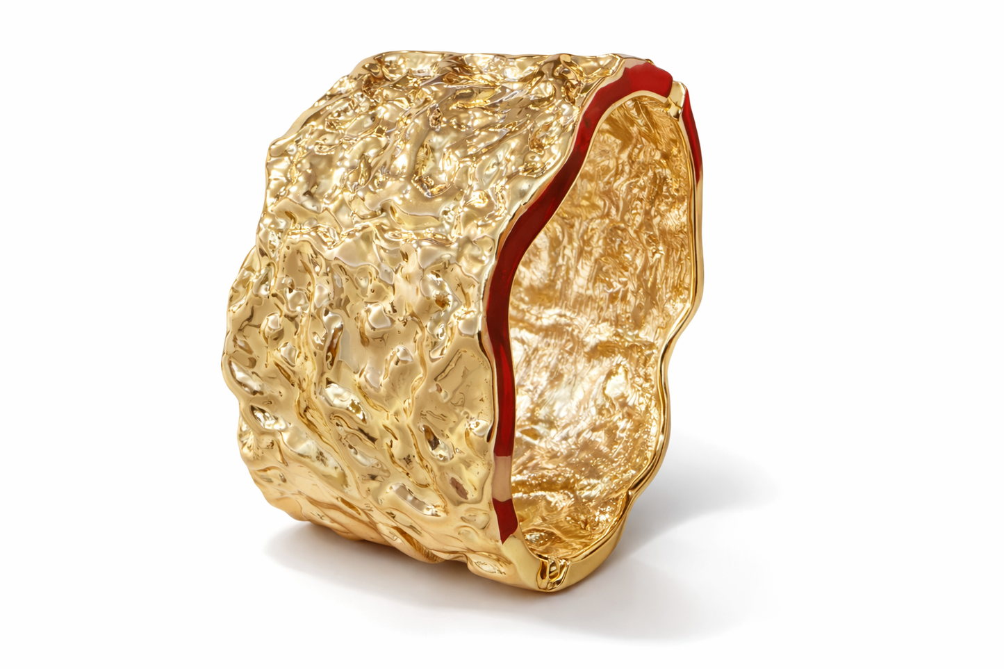 Irregular Golden Bangle
