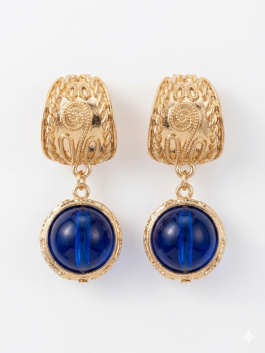 Bleu Dangling Earrings