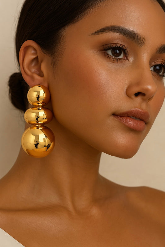 Echo Golden Earrings