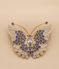 Vole Papillon Brooch