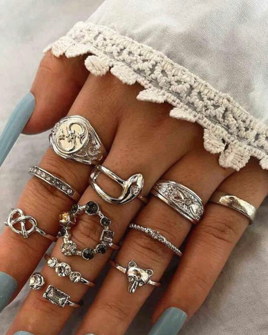 Celeste Ring Set