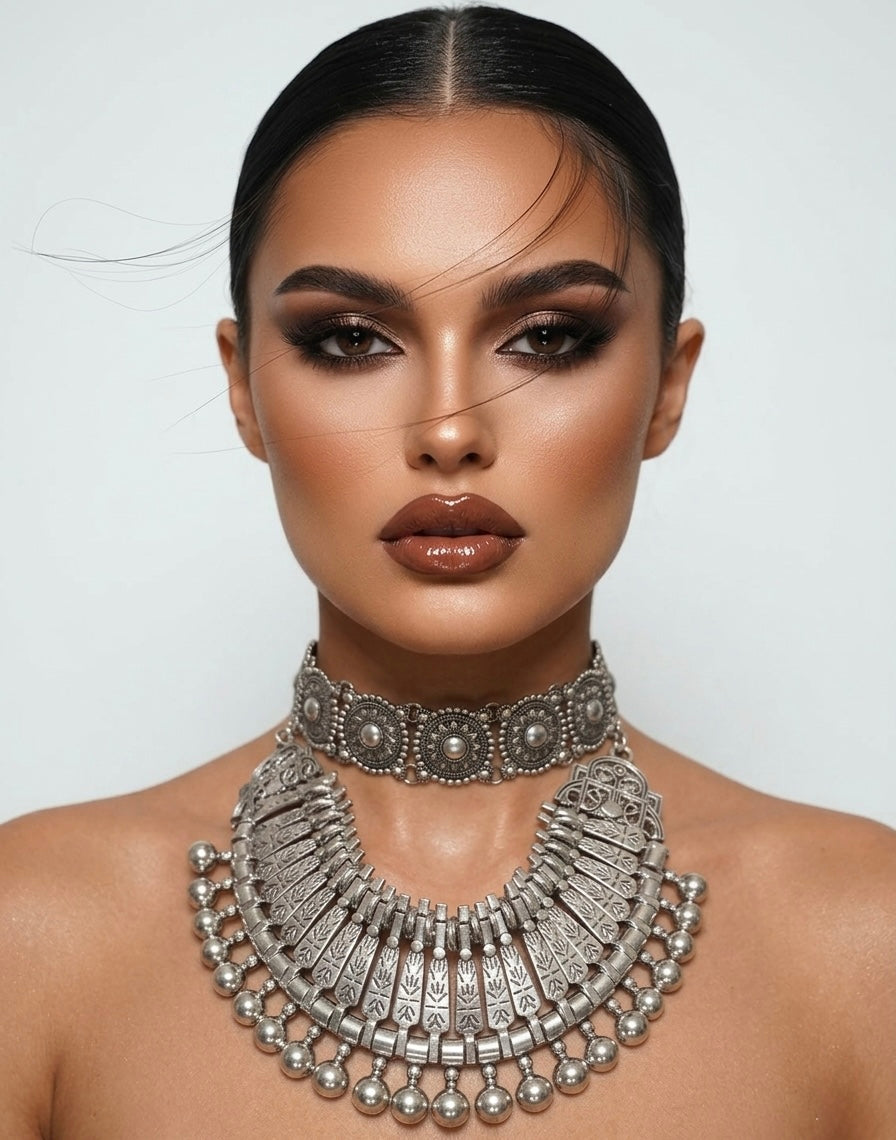 Arabian Vintage Dangling Necklace