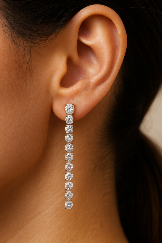 Classique Tennis Earrings