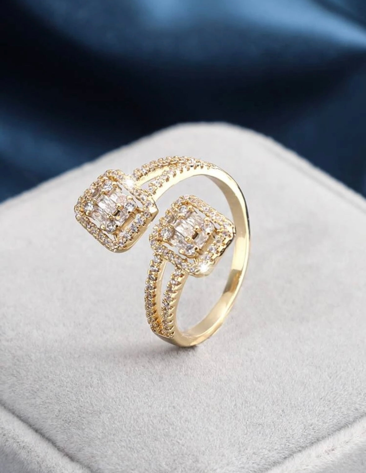 Double Wrap like Diamond Ring