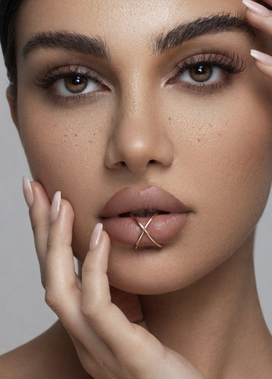 X Non Pierced Lip/ Ear Cuff 3 Pieces Set
