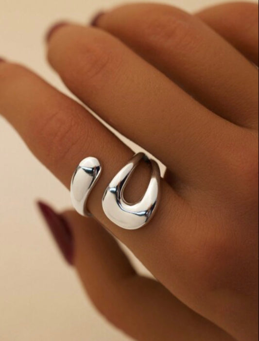 Silver Wrap Ring