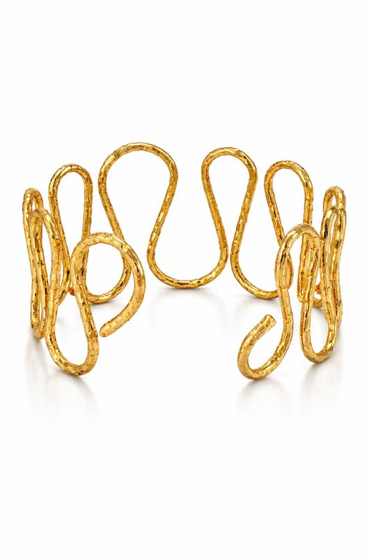 Ocean Golden Cuff