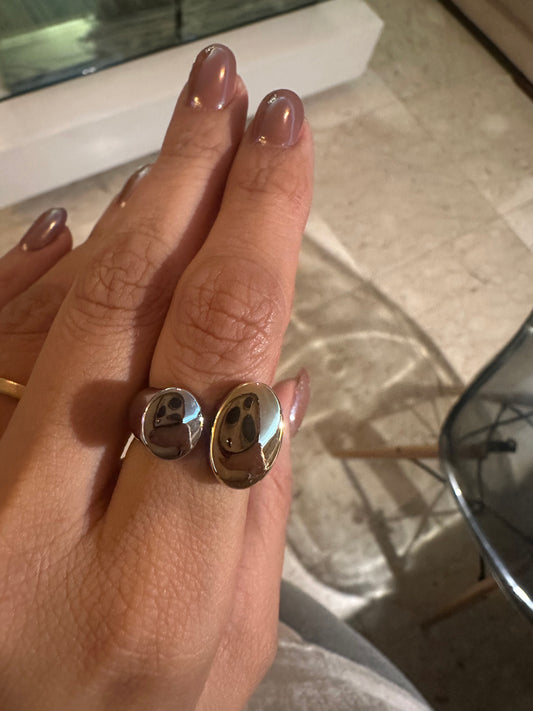 Démi Gold/Silver Ring