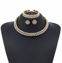 Double Tennis Rhinestone Set