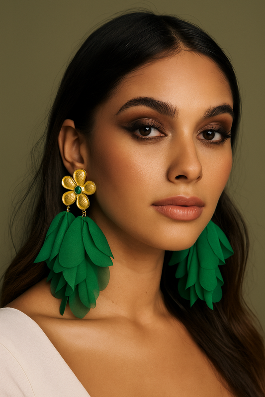 Green Giant Earrings