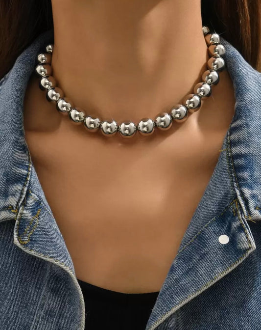 Charmed Silver Choker