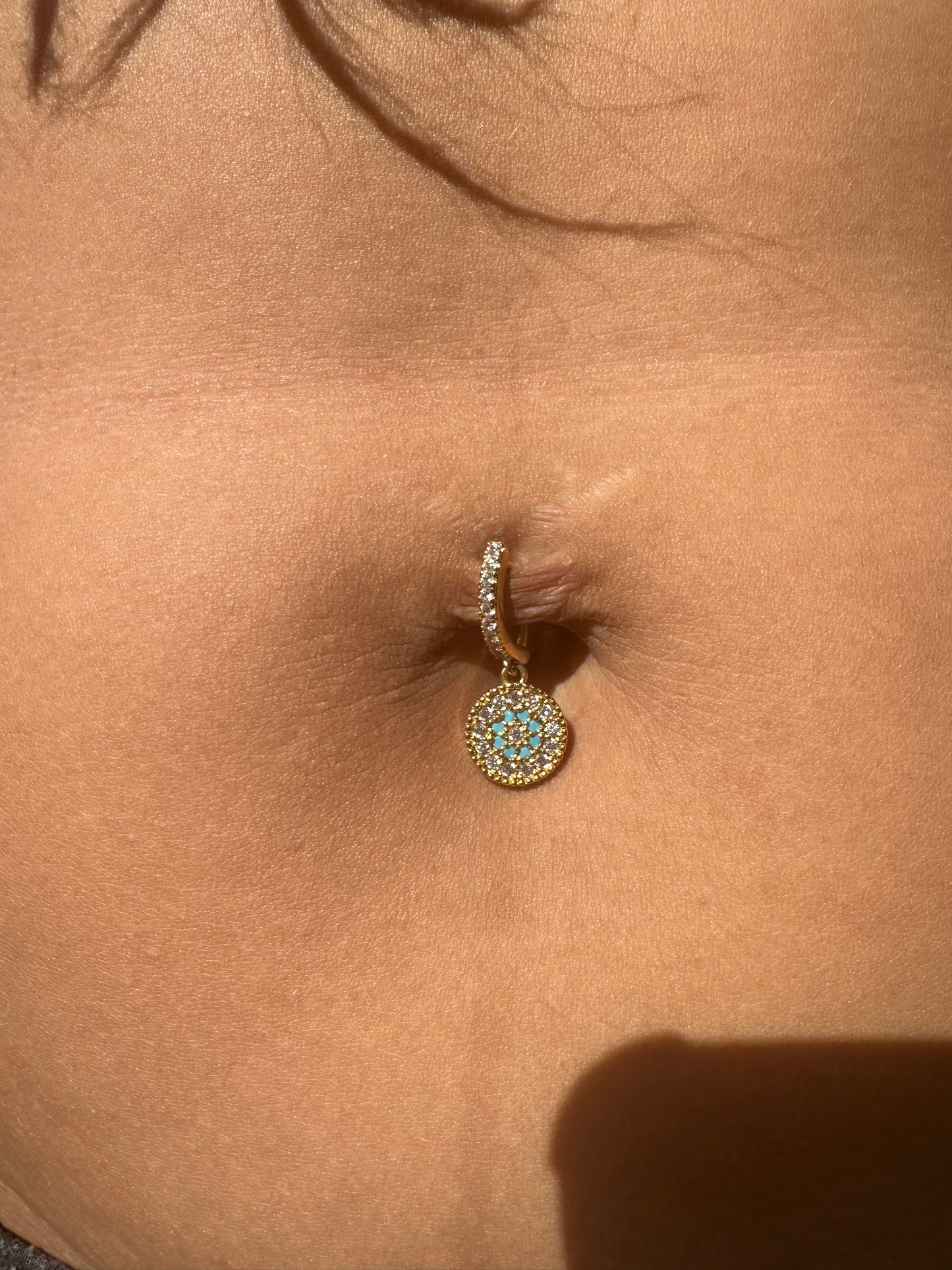 French Chic Belly Button in Stainless Steel