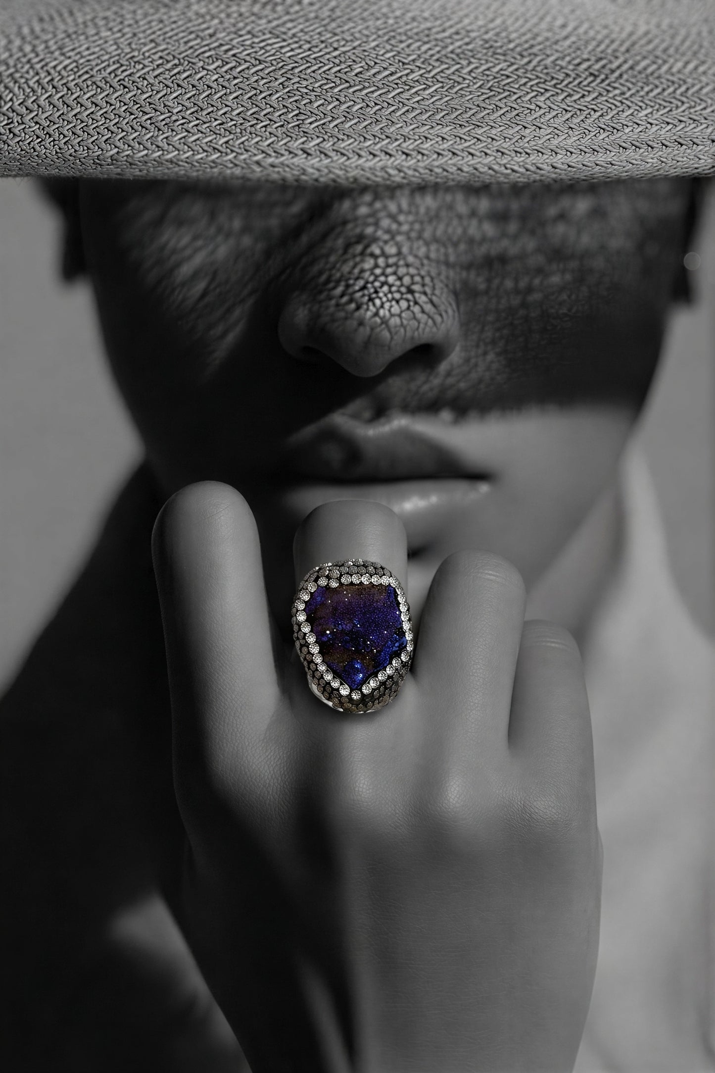 Blue Lagoon Statement Ring