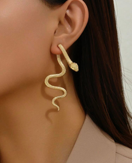 Trendy Snake Earrings