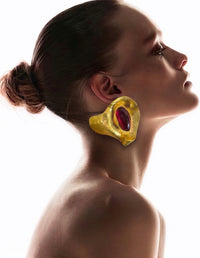 Rouge Bold Earrings