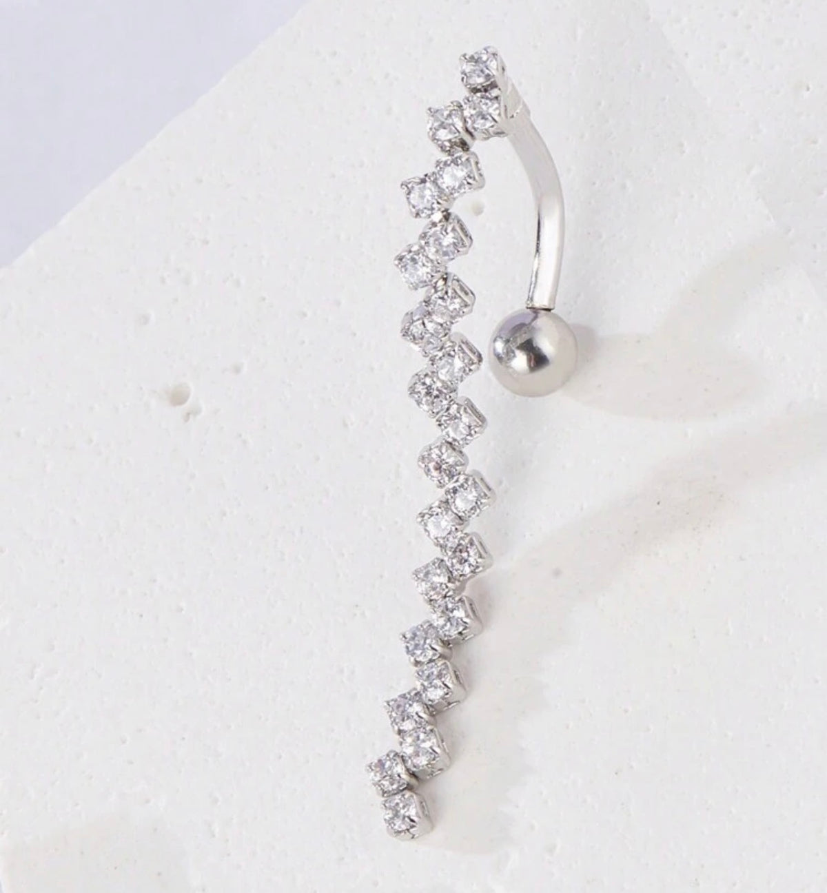 Goutte de Cristal Belly Button