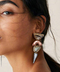 Multicolour Dangling Earrings
