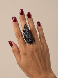 Noire Drop Ring