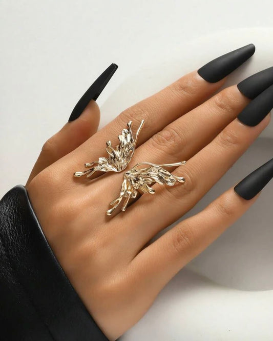 Butterfly Lily Ring