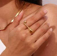 Golden Charm Ring