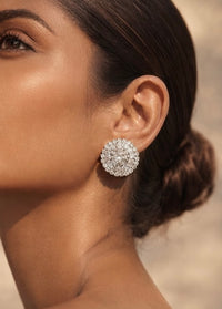 Non Pierced Rhinestone Stud