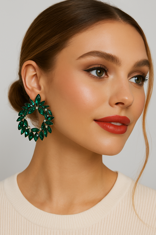 Emerald Royal Earrings