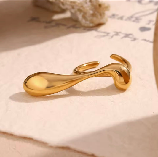 Golden Charm Ring