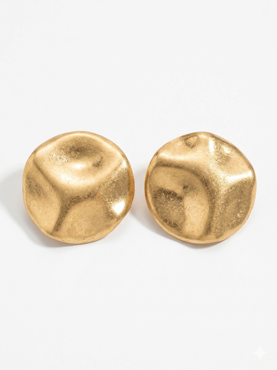Solar Disc Earrings
