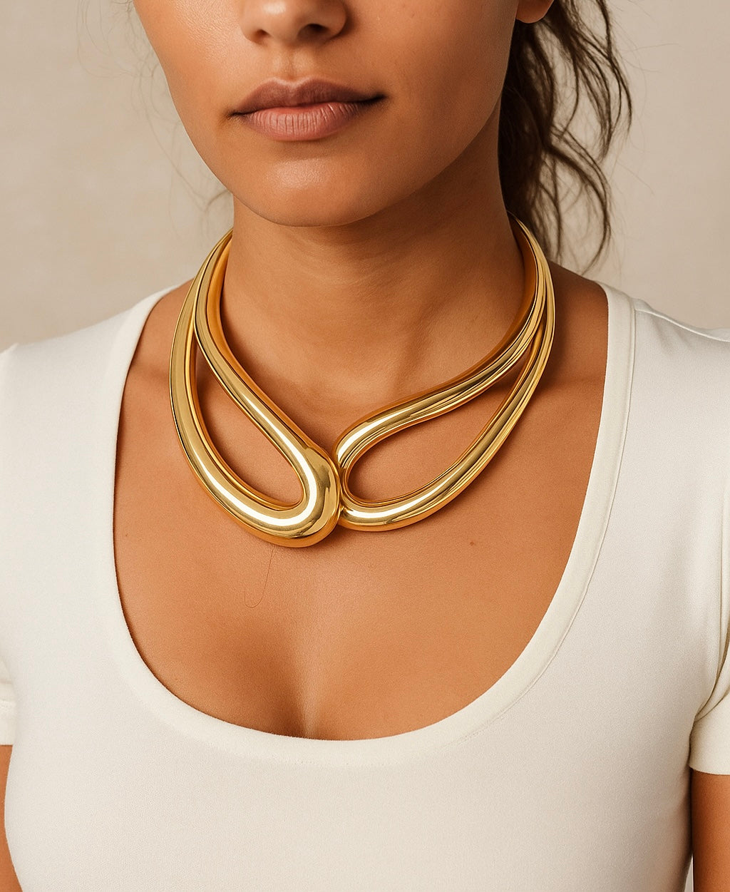 Elegant Hollow Earrings/Necklace