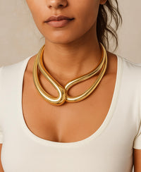 Elegant Hollow Earrings/Necklace