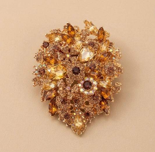Rosée d'Or Brooch