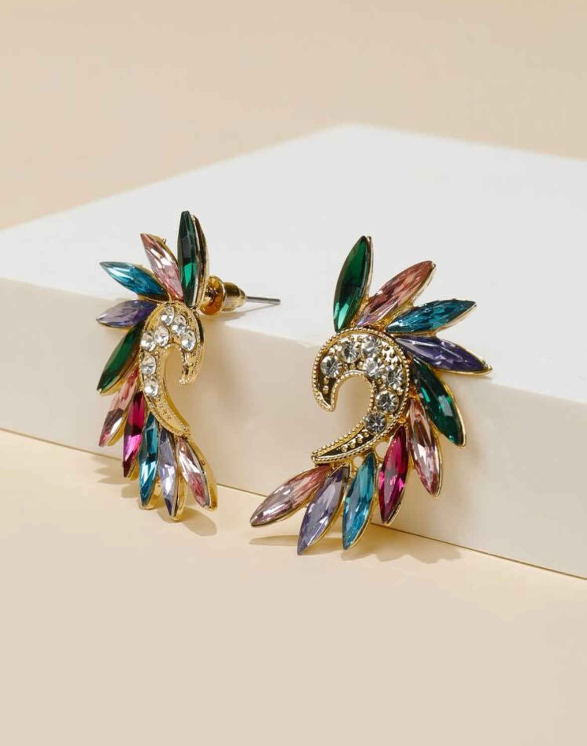 Colourful Stud Earrings