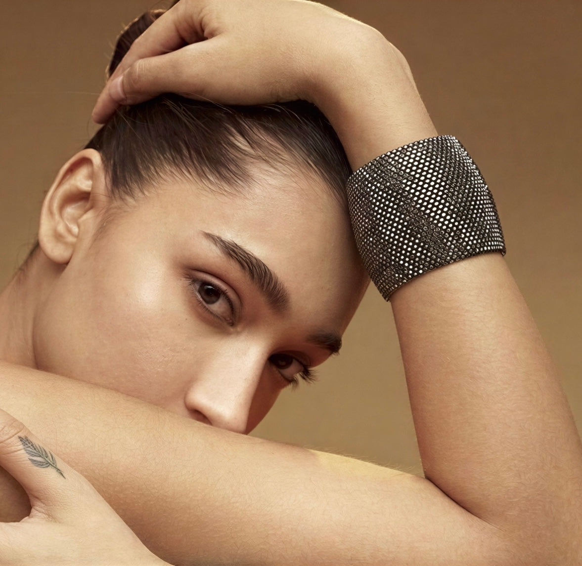 Obsidienne Cuff