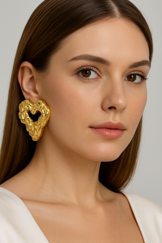 Chic Heart Earrings