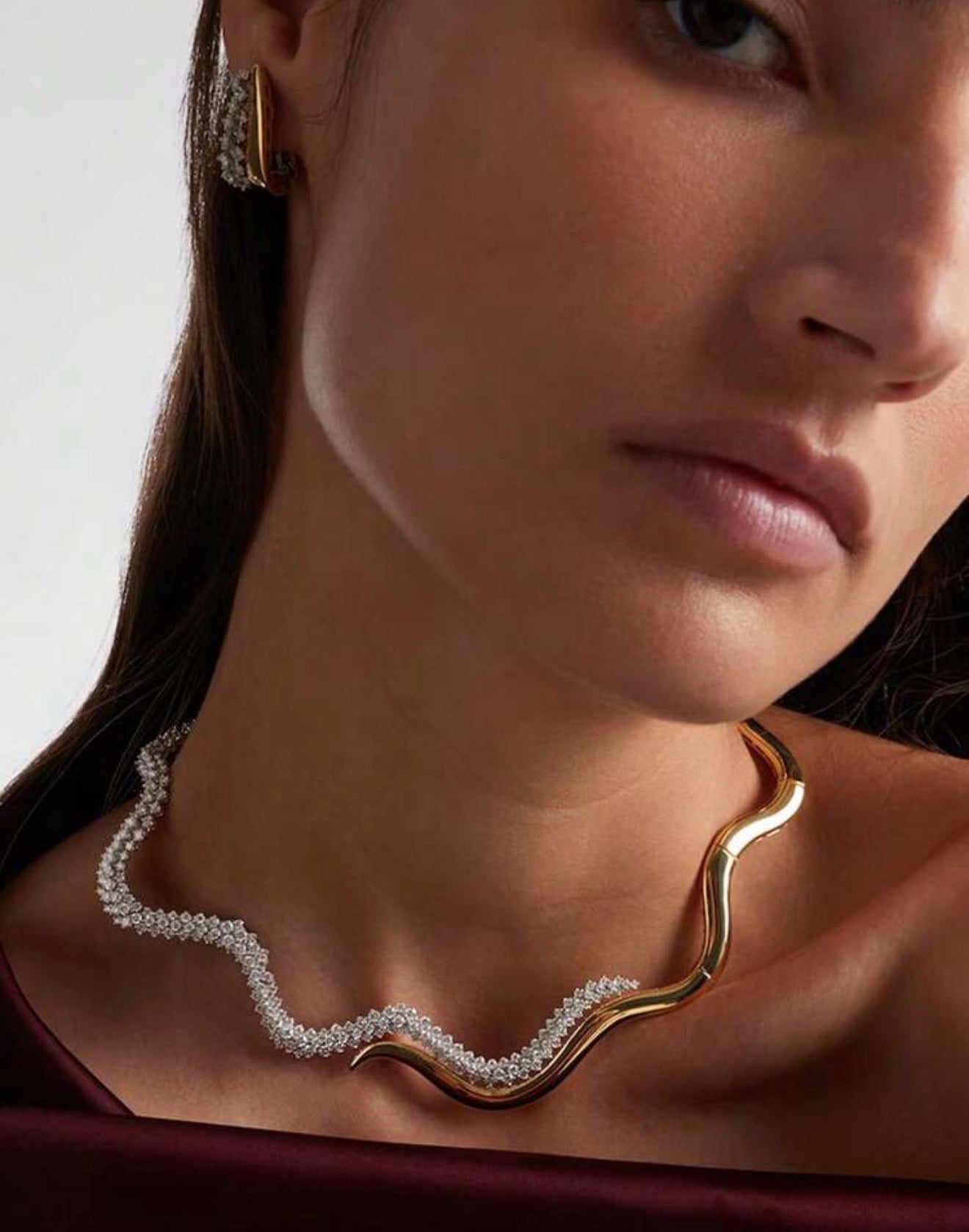 Ombre et Lumière Choker