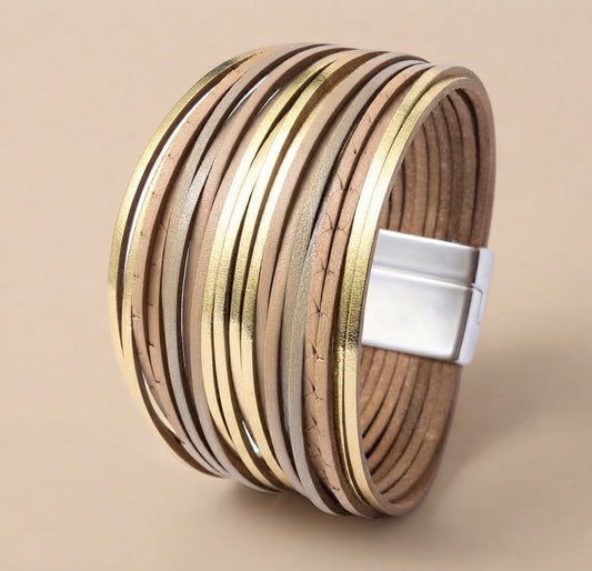 Mademoiselle Leather Bracelet