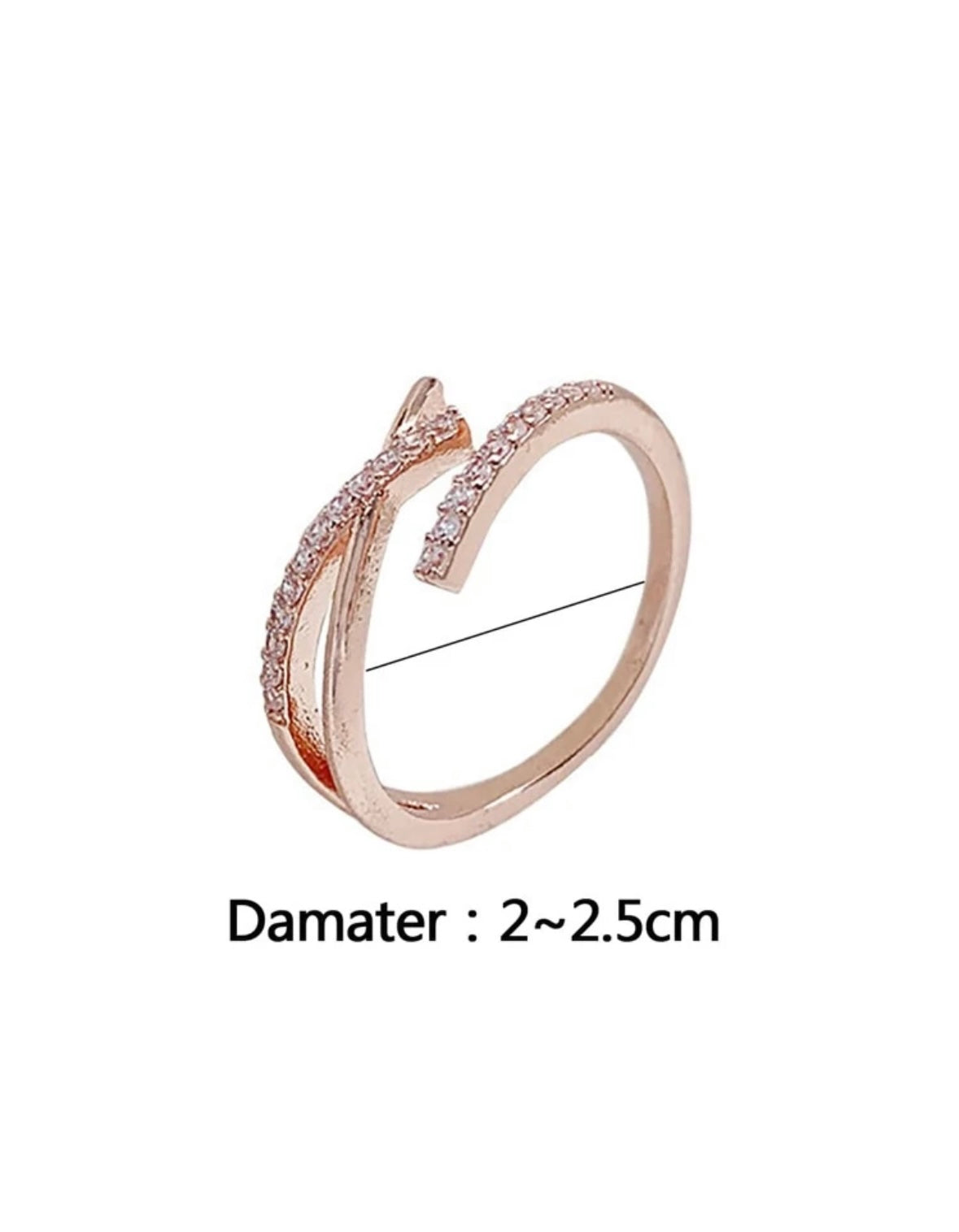 Rose Gold Wrap Ring