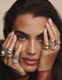 Bohamian Statement Ring Set
