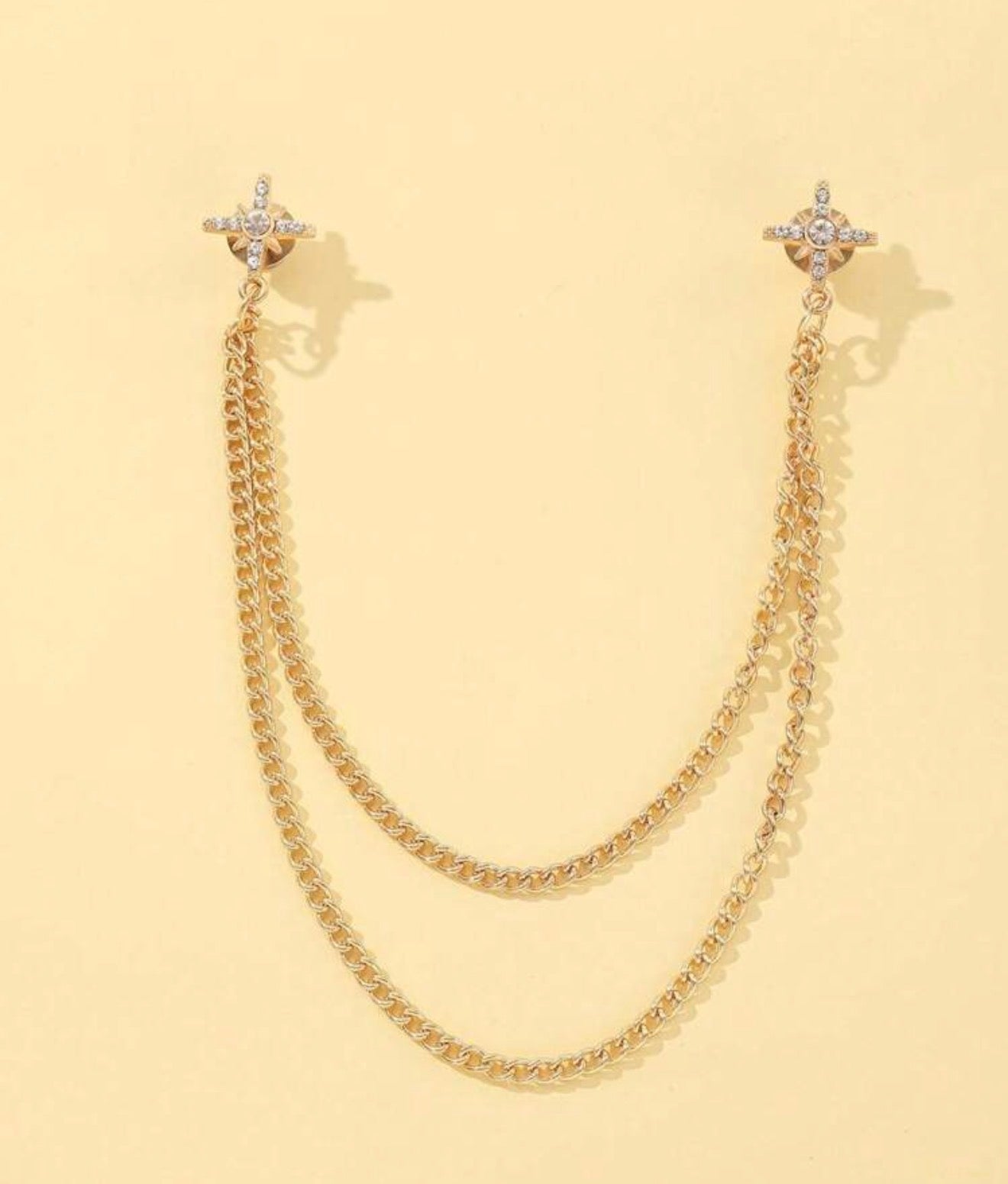 Étoile Suspendue Brooch