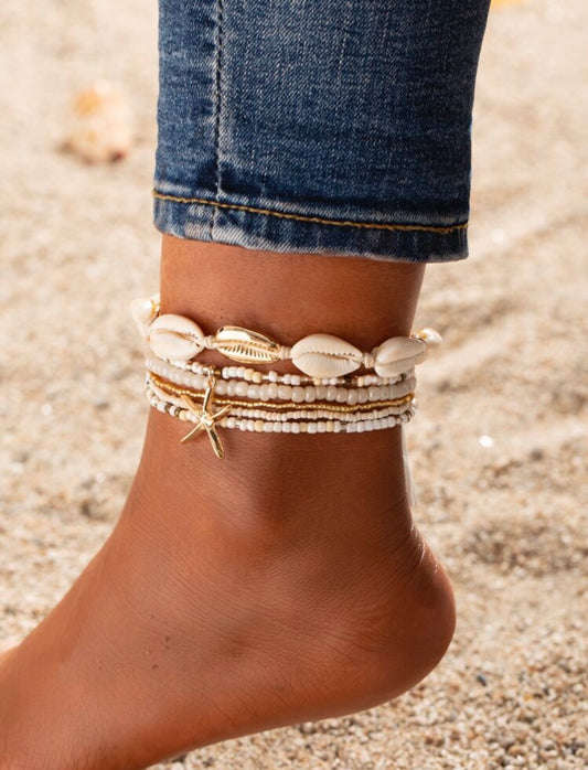 StarFish Anklet Set