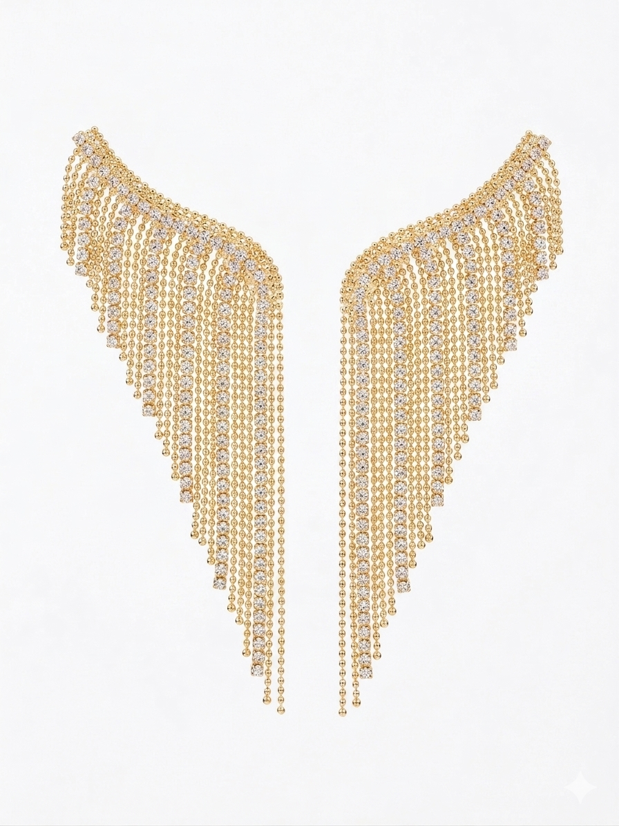 Ruisseau de Diamants Earrings