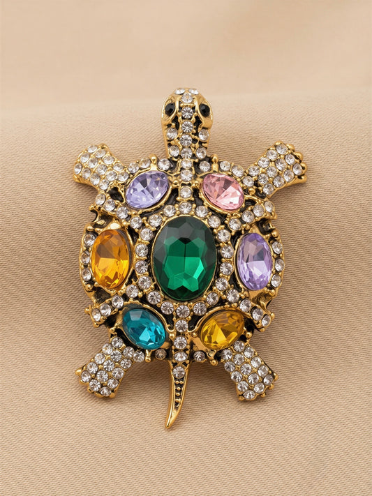 La Tortue Précieuse Brooch