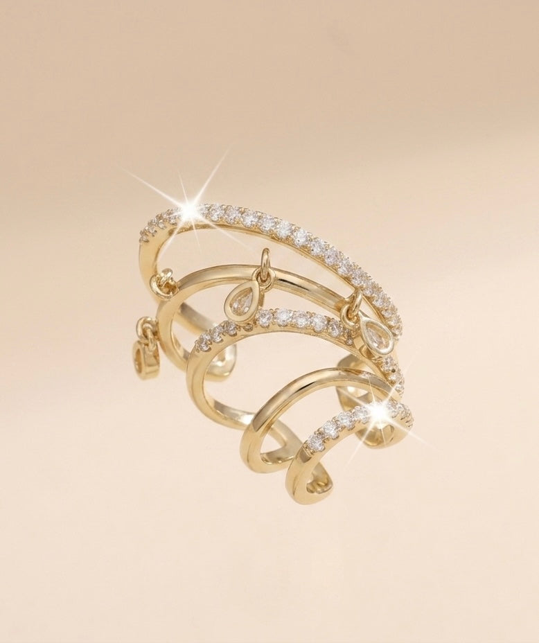 Non Pierced Soirée Cuff “Per Piece”
