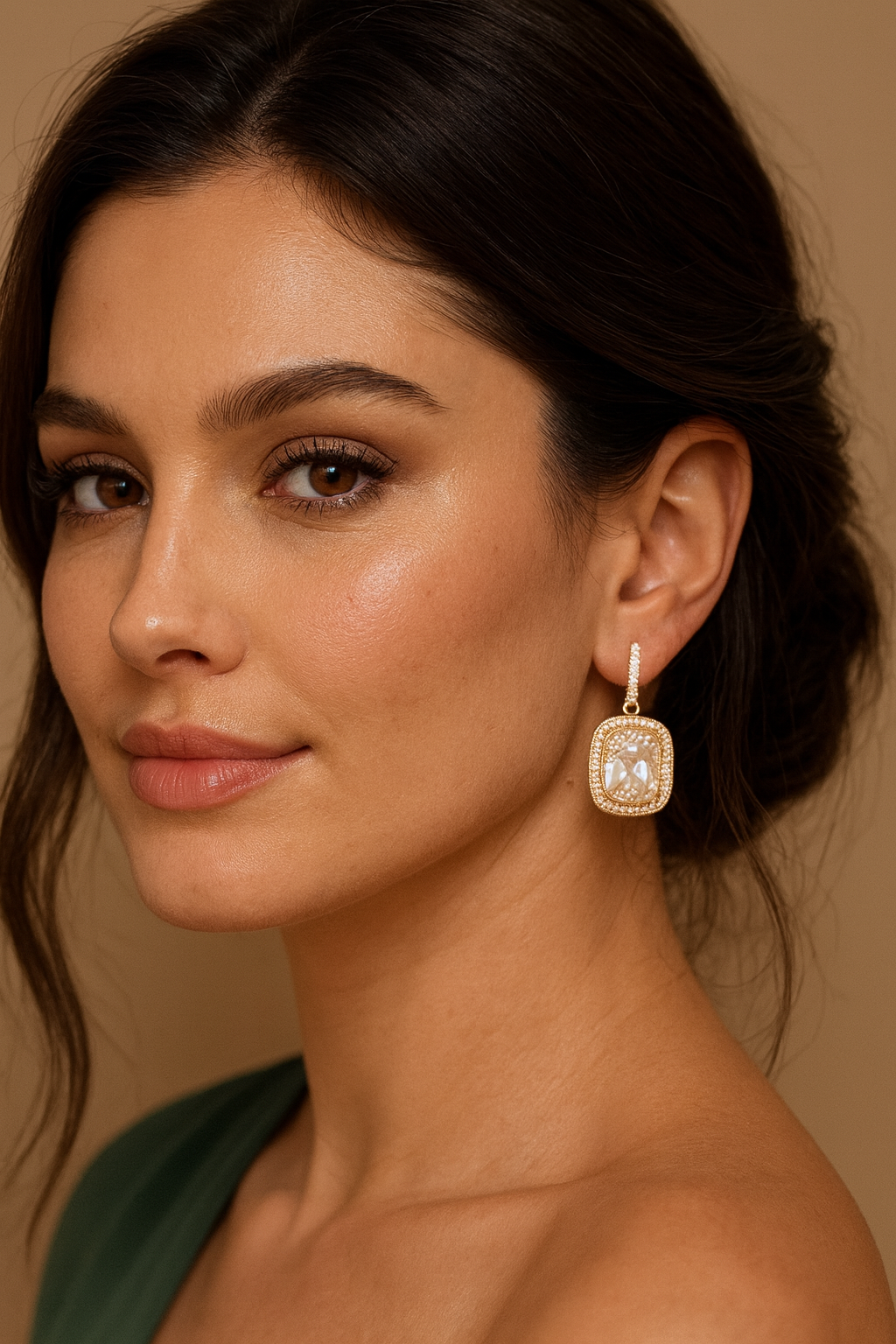 Super Shiny Golden Earrings