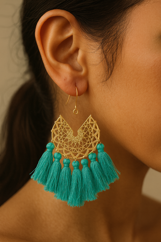 Aurora Tassel Earrings